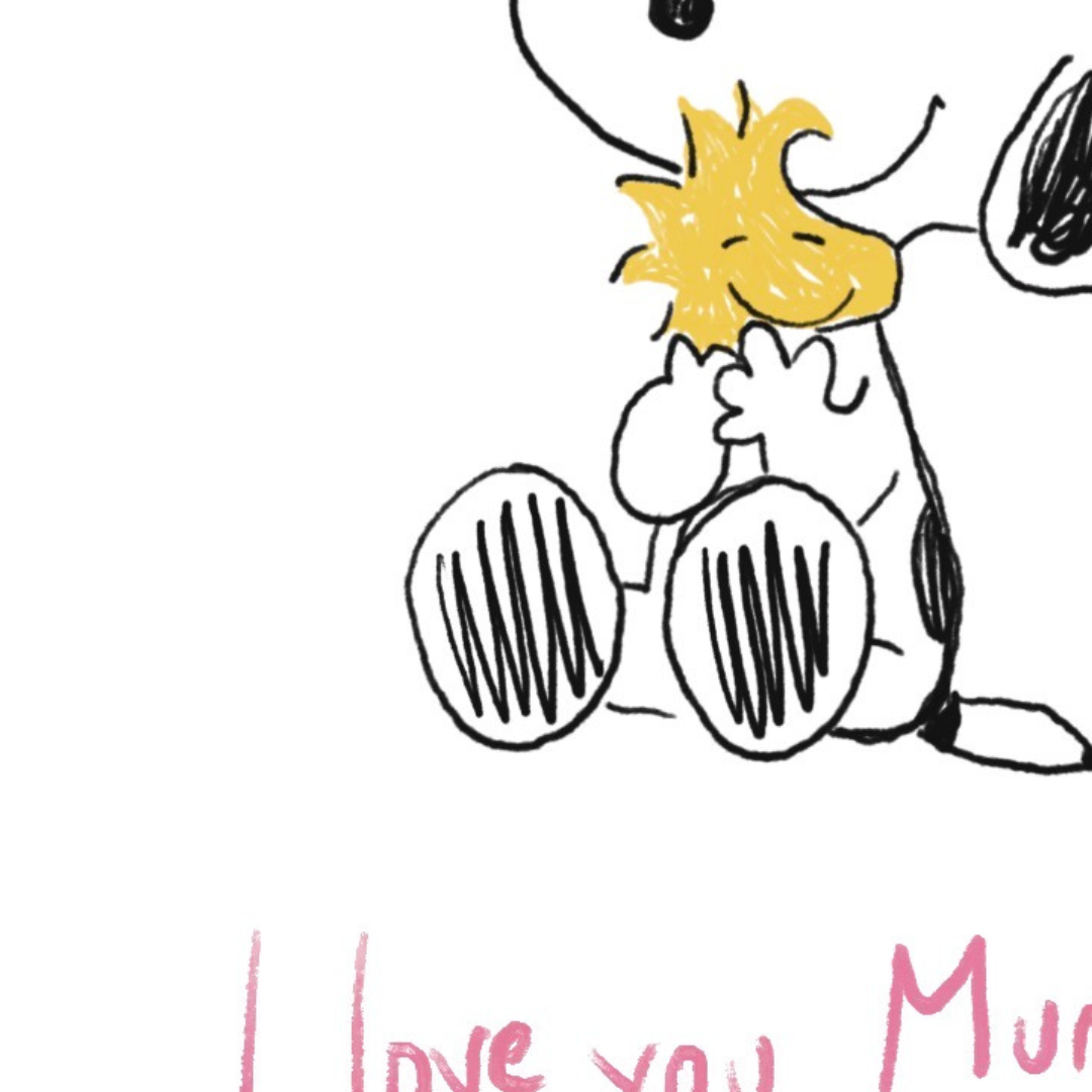 Snoopy Mother’s Day Card