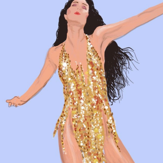 Cher The Icon A4 Print