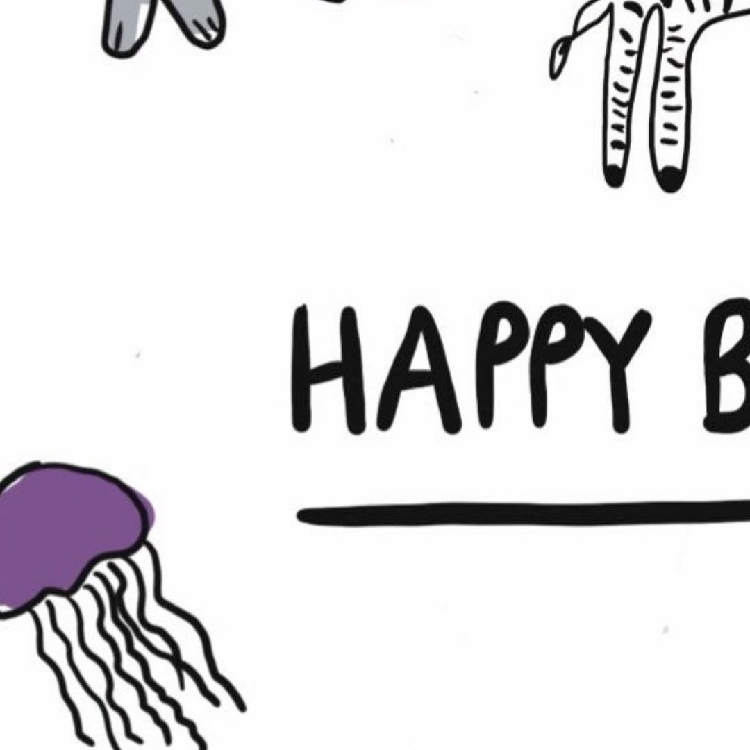 Colour Your Own Birthday Card