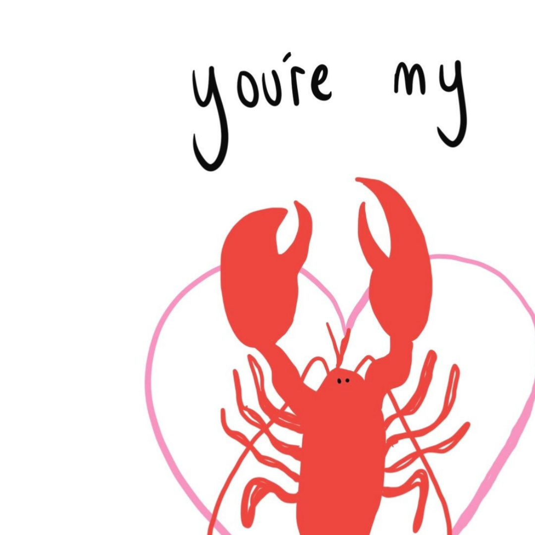 You’re My Lobster Valentine's Day Card