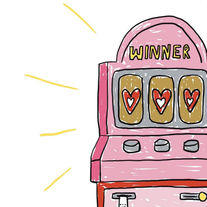 I Won The Jackpot With You Valentine’s Day Card