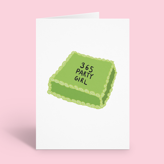 365 Party Girl Charli XCX Birthday Card