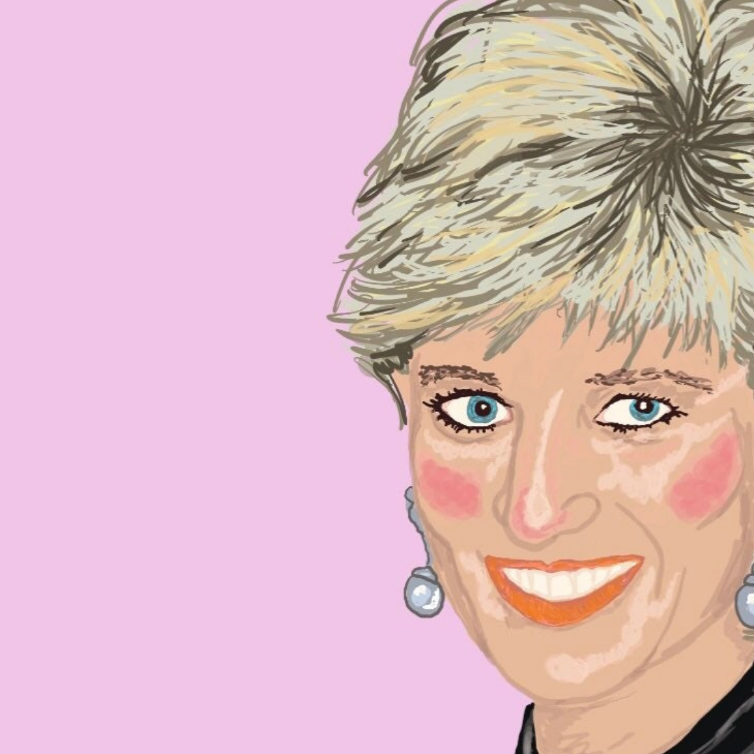 Princess Diana, People’s Princess A4 Art Print