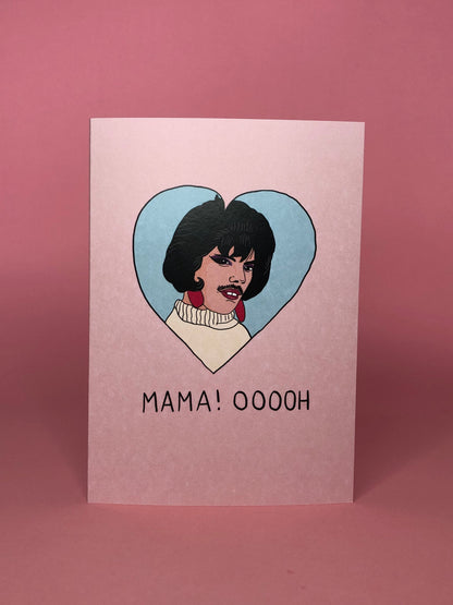 Freddie Mercury Queen MAMA Mother’s Day Card