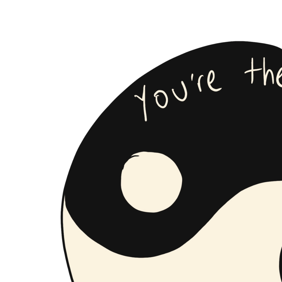 You’re The Yin to my Yang Valentine's Card