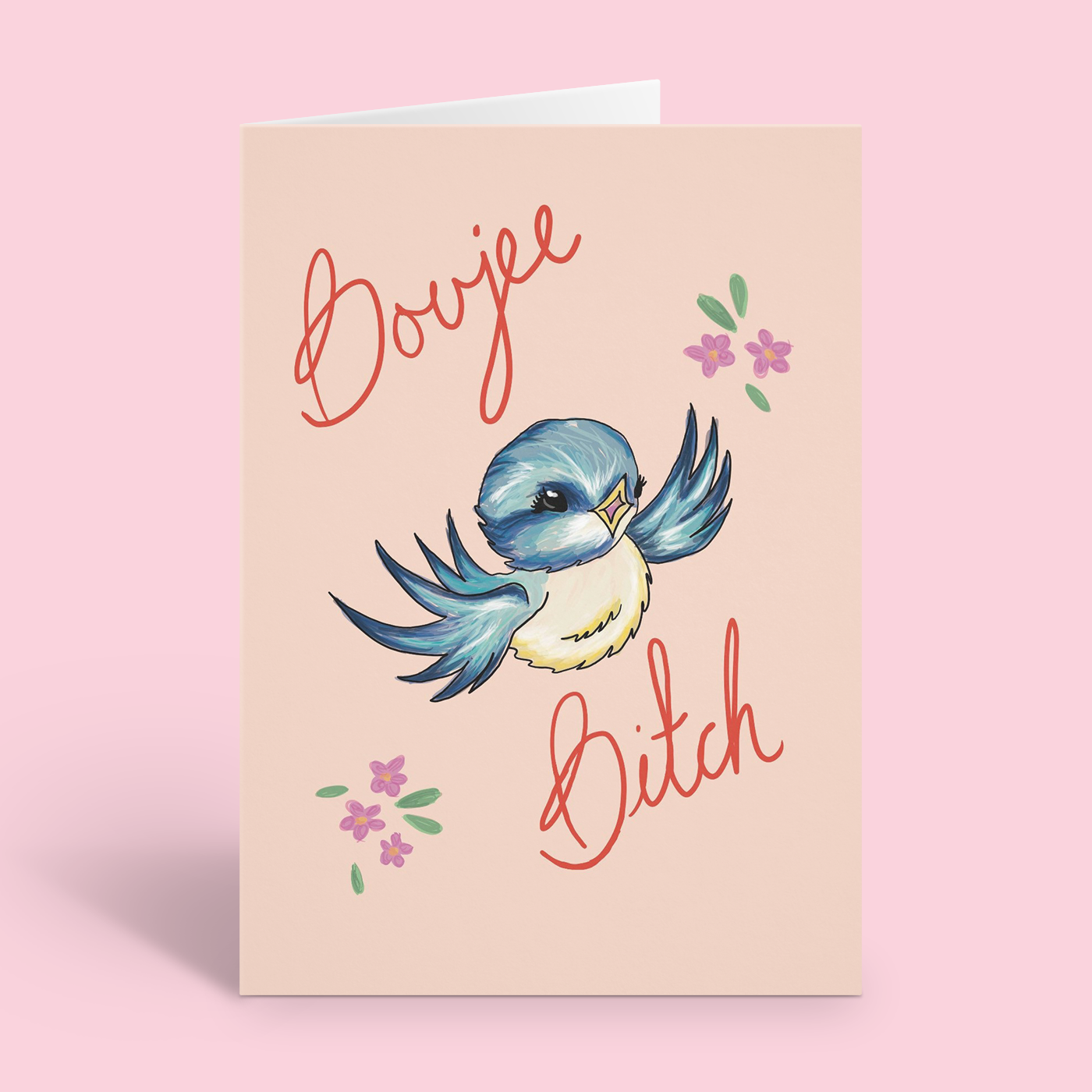 Boujee Bitch Card