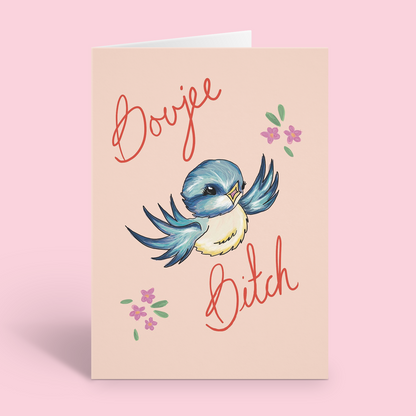 Boujee Bitch Card
