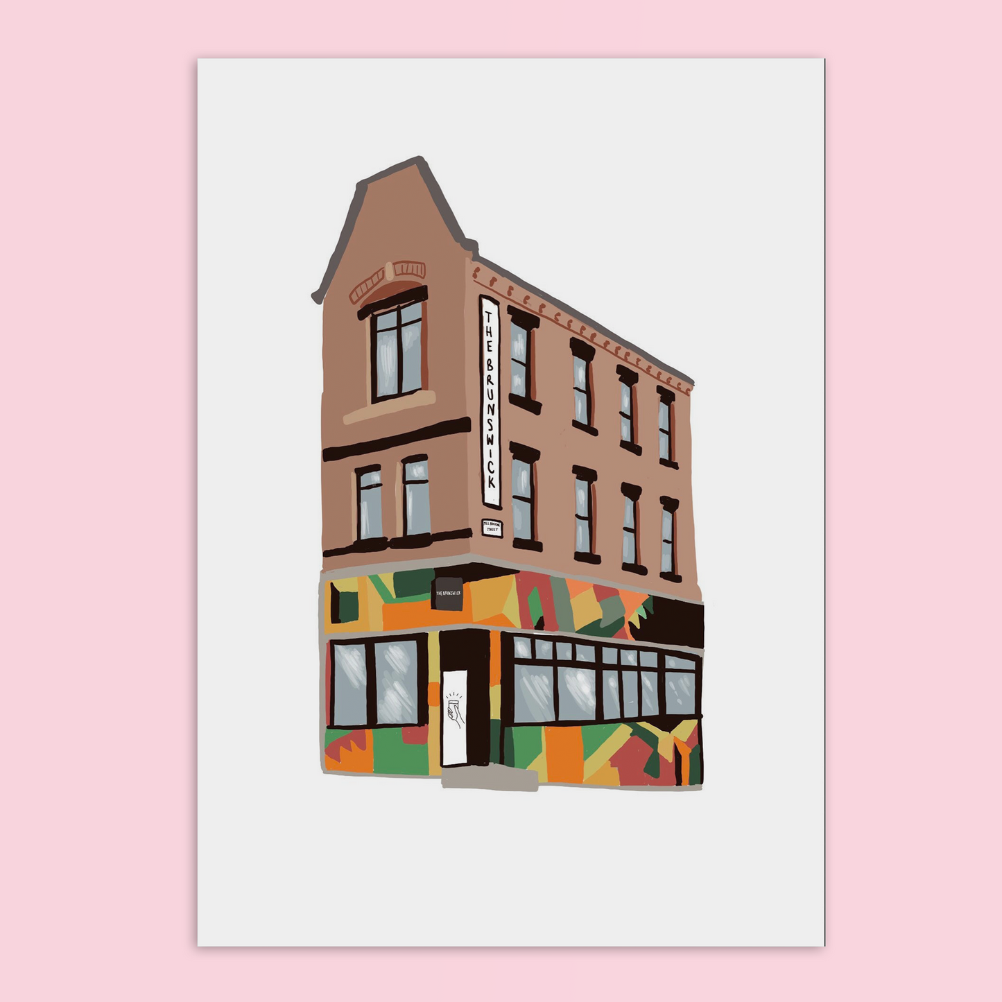 The Brunswick Print A4 Print