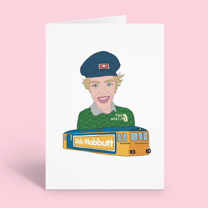 Francis Bourgeois Trainspotter Valentine's Day Card