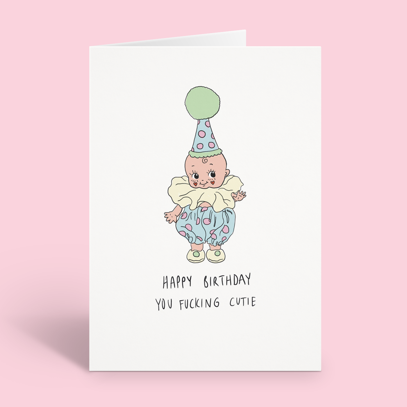Happy Birthday Cutie Card