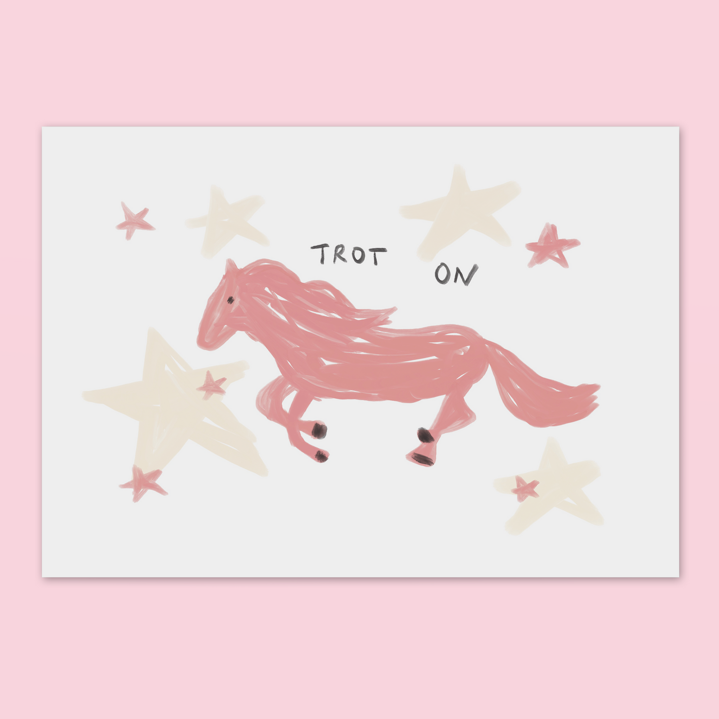 Year of the Horse A4 Art Print