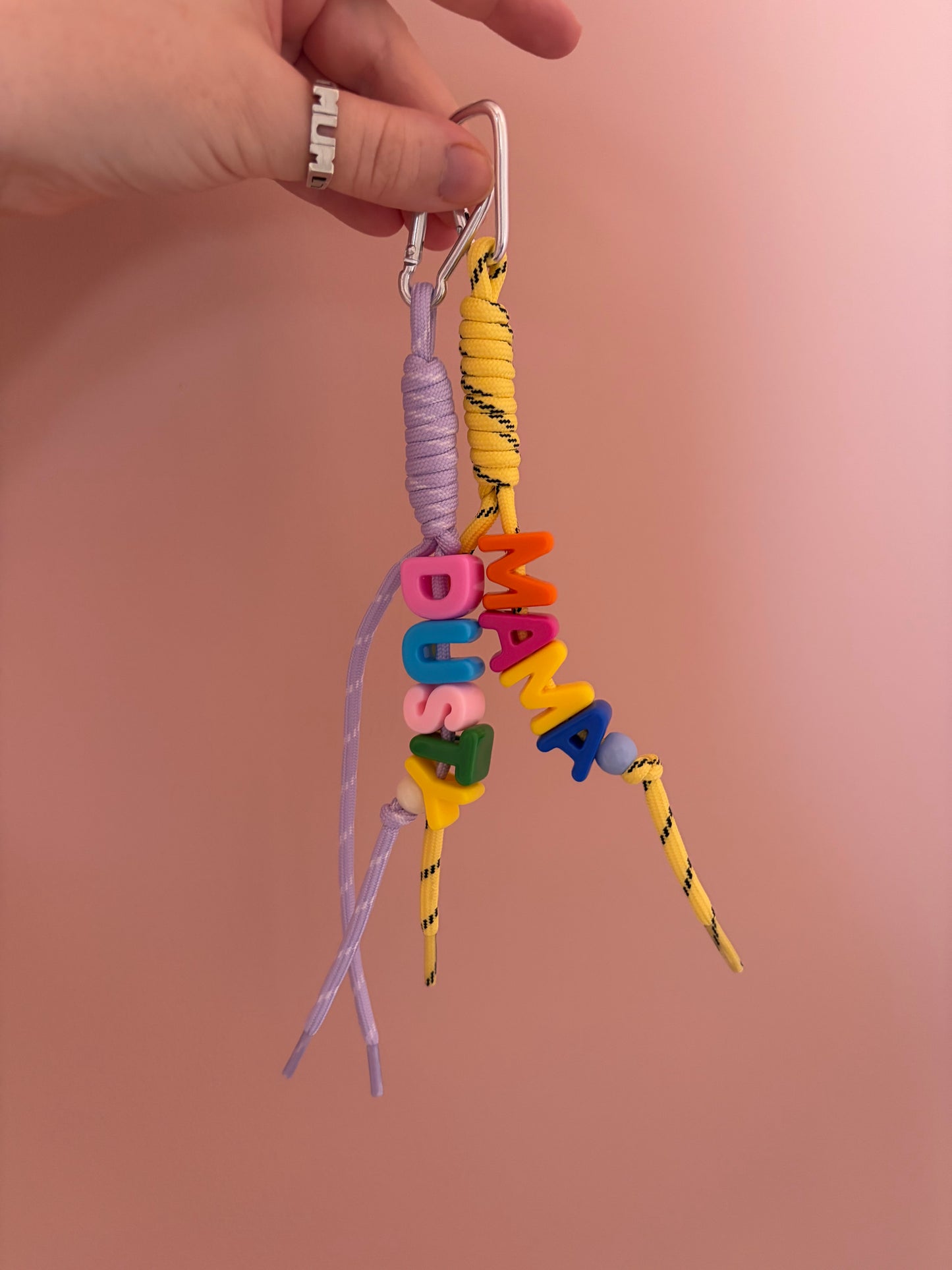 Colourful Name Keychain