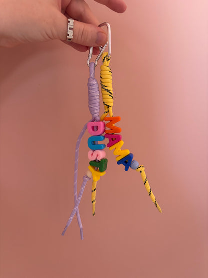 Colourful Name Keychain