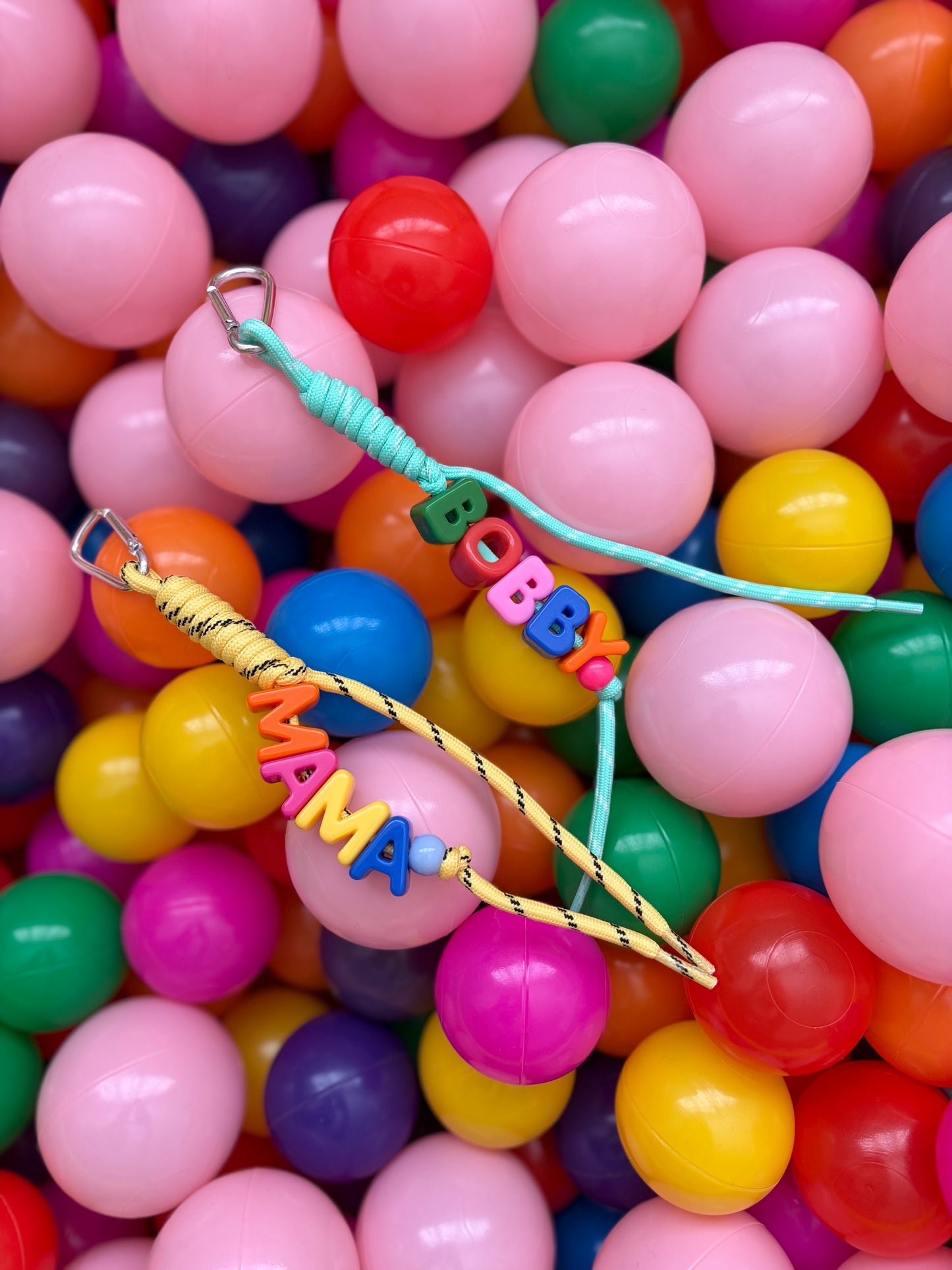 Colourful Name Keychain