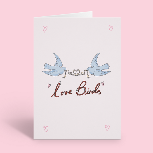 Love Bird Valentine's Day Card