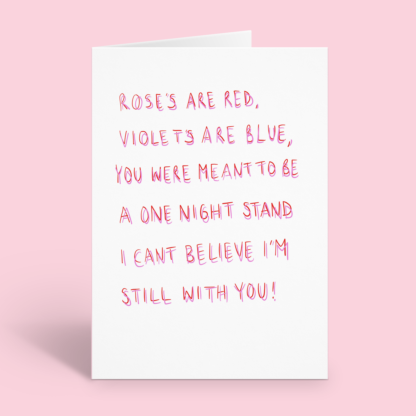 One Night Stand Valentine's Day Card
