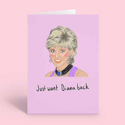 Princess Diana Card