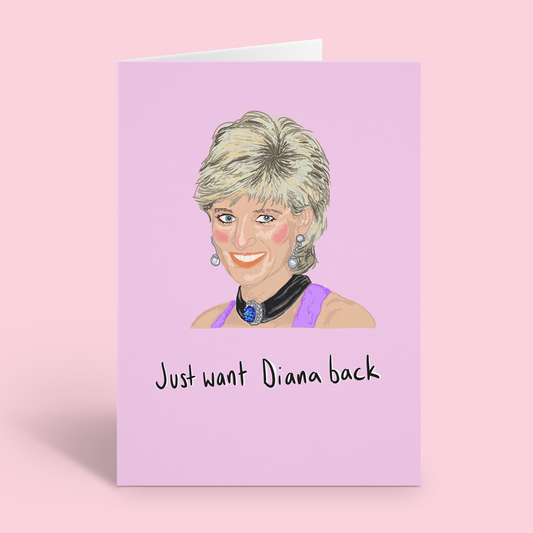 Princess Diana Card