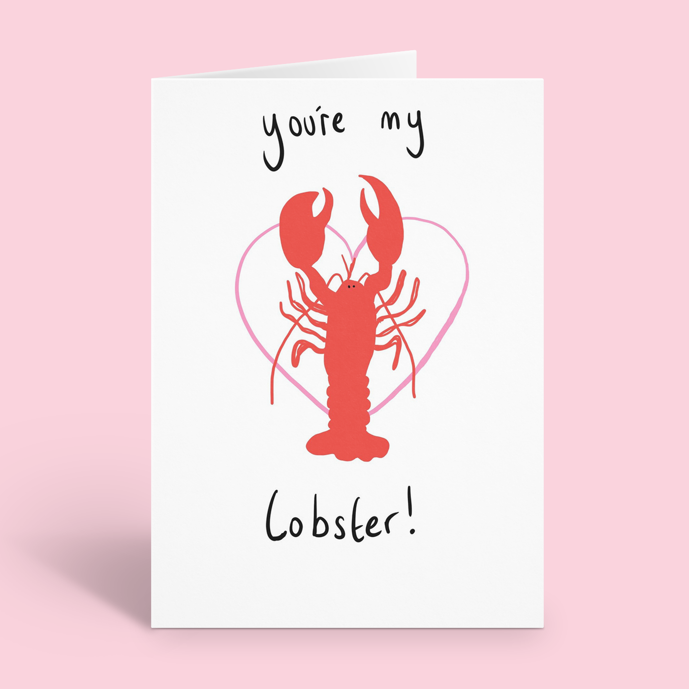 You’re My Lobster Valentine's Day Card